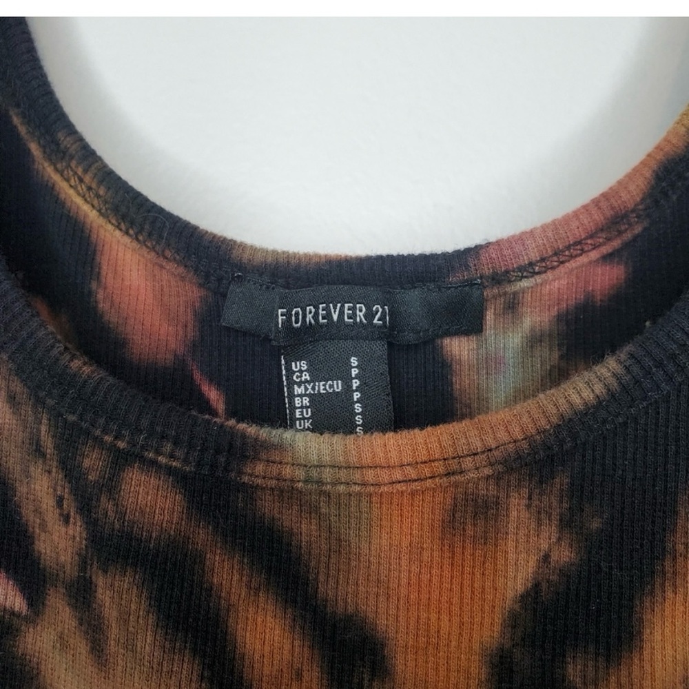 Forever 21 Tie Dye Crop Tank Top - Picture 7 of 7